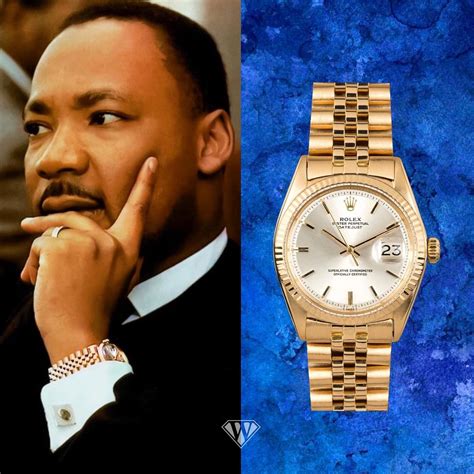 martin luther king jr and his rolex watch|martin luther king datejust.